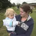 Fred and Isobel, Camping with Trains, Yaxham, Norfolk - 29th August 2010