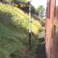 A semaphore signal, Camping with Trains, Yaxham, Norfolk - 29th August 2010