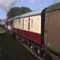 A jumble of liveries and rolling stock, Camping with Trains, Yaxham, Norfolk - 29th August 2010