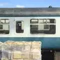 A Mark 1 coach in the old BR livery, Camping with Trains, Yaxham, Norfolk - 29th August 2010