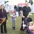 Claire, Paul, Matthew and Jessica mill around , The Eye Show, Palgrave, Suffolk - 30th August 2010