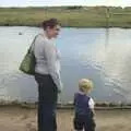 Isobel and Fred, A Trip to Walberswick, Suffolk - 12th September 2010