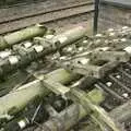 A bunch of discarded telegraph poles, A 1940s Steam Weekend, Holt and Sheringham, Norfolk - 18th September 2010