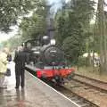 65462 on the platform, A 1940s Steam Weekend, Holt and Sheringham, Norfolk - 18th September 2010