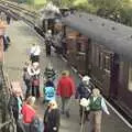 The train at Weybourne, A 1940s Steam Weekend, Holt and Sheringham, Norfolk - 18th September 2010