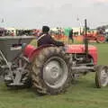 A tractor runs around, A Bit of Ploughs to Propellors, Rougham Airfield, Suffolk - 3rd October 2010
