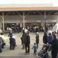 Crowds mingle in Chapelfield, Norwich By Train, Norfolk - 16th October 2010