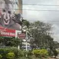 Advertising hoardings, Nairobi and the Road to Maasai Mara, Kenya, Africa - 1st November 2010