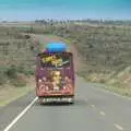 We follow a bus for a few miles, Nairobi and the Road to Maasai Mara, Kenya, Africa - 1st November 2010