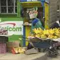 A wheelbarrow full of bananas, Nairobi and the Road to Maasai Mara, Kenya, Africa - 1st November 2010