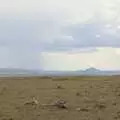 Rain moves across a distant hill, Maasai Mara Safari and a Maasai Village, Ololaimutia, Kenya - 5th November 2010