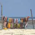 Bright cloths wave in the sun, Long Train (not) Runnin': Tiwi Beach, Mombasa, Kenya - 7th November 2010