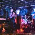 A blurry photo of The BBs in action, New Year's Eve With The BBs, Park Hotel, Diss, Norfolk - 31st December 2010