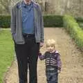 Granddad and Fred, A Trip To The Coast, Walberswick, Suffolk - 20th March 2011