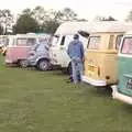 Our van looks plain compared to the others, TouchType at Cubana, BSCC at Gislingham, and Tas Pide, London and Suffolk - 12th June 2011