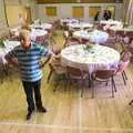 Henry considers the stage, The BBs at New Buckenham, and a Village Fête, Brome, Suffolk - 10th July 2011