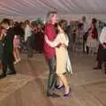 Rob and Wilma do the 'first dance' thing, Rob and Wilma's Wedding, Thornham and Thrandeston, Suffolk - 6th August 2011