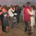 Rob and Wilma dance around a bit more, Rob and Wilma's Wedding, Thornham and Thrandeston, Suffolk - 6th August 2011