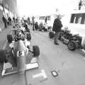 In the pits, TouchType at Silverstone, Northamptonshire - 22nd October 2011