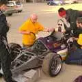 Running repairs, TouchType at Silverstone, Northamptonshire - 22nd October 2011
