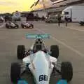 A racing car, and Silverstone in the setting sun, TouchType at Silverstone, Northamptonshire - 22nd October 2011