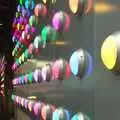 Funky lights under a bridge on Southwark Street, TouchType does Nandos, Southwark Arches, London - 29th November 2011