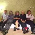 The band in a bed, The BBs do New Year's Eve at the George and Dragon, East Harling, Norfolk - 31st December 2011