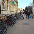 Another pile of bikes on Sydney Street, A TouchType Hack Day, University Union, Bridge Street, Cambridge - 22nd March 2012