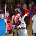 Dancing queens, Sue and DH's Birthday Thrash, Community Centre, Stradbroke, Suffolk - 31st March 2012