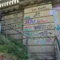 Some more gerenic tags on the Princes Street Bridge, Riverside Graffiti, Ipswich, Suffolk - 1st April 2012
