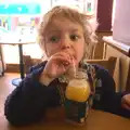 Fred has some apple juice, Riverside Graffiti, Ipswich, Suffolk - 1st April 2012