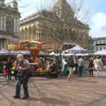 A market in Cornhill, Ipswich, The Dereliction of Suffolk County Council, Ipswich, Suffolk - 3rd April 2012