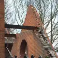 Another view of the remains of St. Michael's, The Dereliction of Suffolk County Council, Ipswich, Suffolk - 3rd April 2012