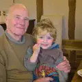 Grandad and Fred, Evelyn and "Da Wheeze", and Lunch at the Cock Inn, Brome, Ipswich and Diss - 9th April 2012