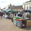 Diss Farmers' Market, and Trevor the apple man, Evelyn and "Da Wheeze", and Lunch at the Cock Inn, Brome, Ipswich and Diss - 9th April 2012