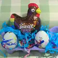 Fred's Easter Egg creation, The BBs at BOCM Paul's Pavilion,and a Thornham Walk, Burston and Thornham - 22nd April 2012