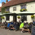 Lunch at the Fox Inn, The BSCC Cycling Weekend, The Swan Inn, Thaxted, Essex - 12th May 2012