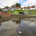 The Finchingfield duck pond, The BSCC Cycling Weekend, The Swan Inn, Thaxted, Essex - 12th May 2012
