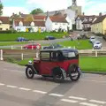 A cute Austin 7 trundles past, The BSCC Cycling Weekend, The Swan Inn, Thaxted, Essex - 12th May 2012