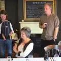 Isobel, Jill and Paul, The BSCC Cycling Weekend, The Swan Inn, Thaxted, Essex - 12th May 2012