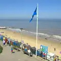 Mundesley beach, and its coveted Blue Flag, The BSCC at Needham, and a Birthday By The Sea, Cley, Norfolk - 26th May 2012