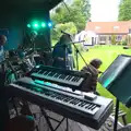 The view from Nosher's keyboards, The BBs at the White Hart, Roydon, Norfolk - 1st June 2012