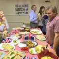 The buffet continues, The Queen's Diamond Jubilee Weekend, Eye and Brome, Suffolk - 4th June 2012