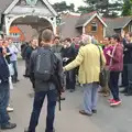 Błaże sticks a hand up, as Poland is mentioned, TouchType does Bletchley Park, Bletchley, Bedfordshire - 20th July 2012