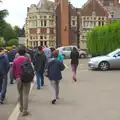 We walk back to Bletchley House, TouchType does Bletchley Park, Bletchley, Bedfordshire - 20th July 2012