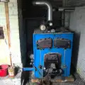 An ancient boiler room, TouchType does Bletchley Park, Bletchley, Bedfordshire - 20th July 2012