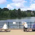 Isobel and Fred by the Mere, TouchType Office Life, Linton House, Union Street, Southwark - 25th July 2012