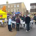 There's an open-air CD stall by the Mere, TouchType Office Life and Pizza, Southwark, London - 20th October 2012