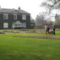 The house in the gardens, A Walk around Bressingham Winter Garden, Bressingham, Norfolk - 3rd March 2013
