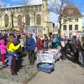 A mini 'bedroom tax' protest, A Very Random Norwich Day, and The BBs at Laxfield, Norfolk and Suffolk - 13th April 2013